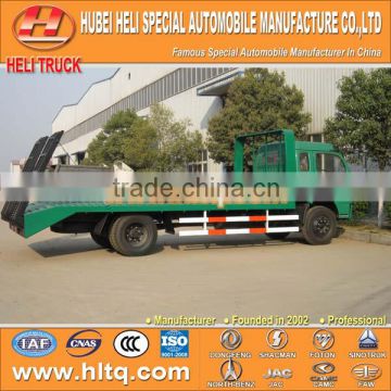 DONGFENG 120hp load 6-7tons 4X2 excavator transporter high quality and good performance hot sale in Africa.