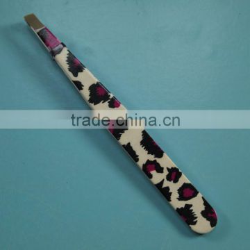 MJ-102 1.2mm Stainless steeltweezer with slant tip