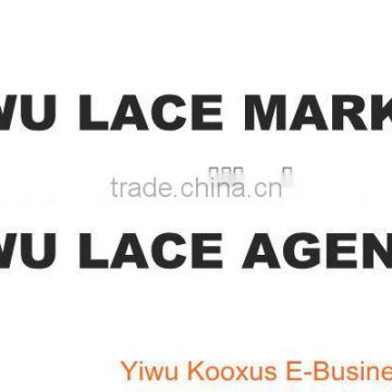 Reliable China Yiwu lace export agent,Yiwu lace Market