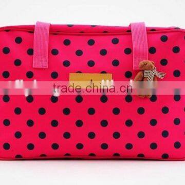 Polyester Pink Lovely Animal Cosmetic Bag