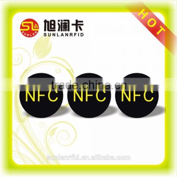 Factory Price MOQ 500 Customized Size 13.56MHz HF Plastic NFC Tag