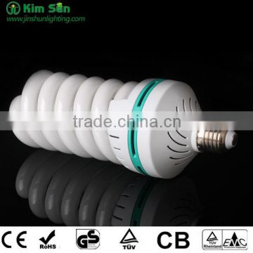55W CFL full spiral energy saving lamp 14mm