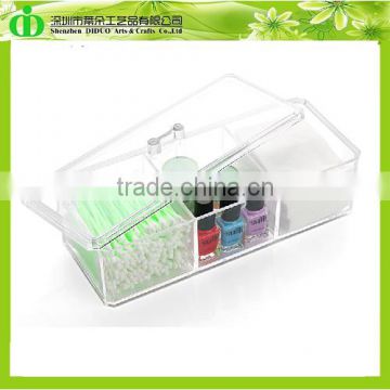 DDX-X0016 ISO9001 Chinese Factory Made SGS Test Wholesale Crystal Clear Storage Box Organizer