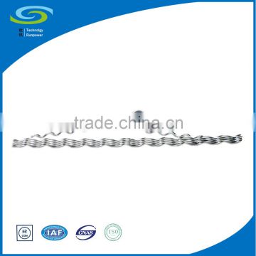 short span of suspension clamp for optical fiber cable