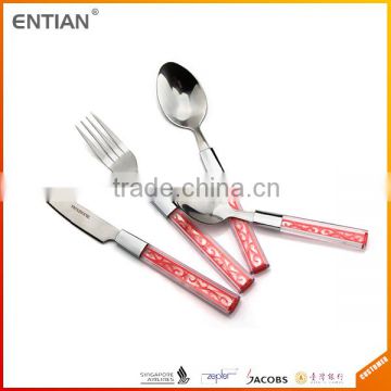 restaurant cutlery, plastic cutlery set, set cutlery