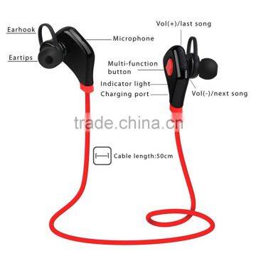 Sports Noise Cancelling Sweatproof V4.0 Bluetooth Earphone