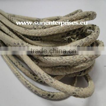 Nappa Leather Cords - Snake Style - Rock 4- 2.5mm