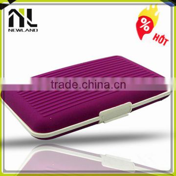 China manufacturer metal credit card holder wallet