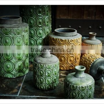 SANTAI 2016 new collection MW25 glazed ceramic vases