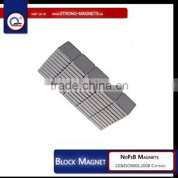 High Quality NdFeB/Neodymium/rare earth permanent magnet long block ,NdFeB Block Permanent Magnet