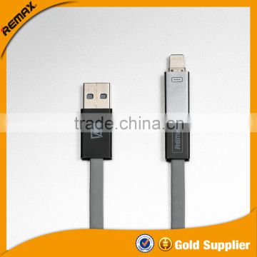 REMAX Shadow Led 2In1 magnetic micro usb data cable