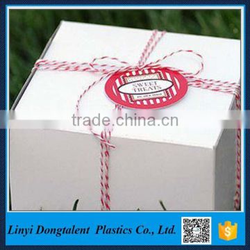 Hot Sale Three Color Cotton Bakers Twine made from China alibaba manufacturer