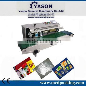 Continuous plastic bag heat sealer plastic film sealer FR-900
