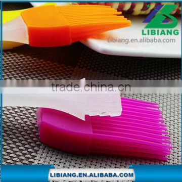 Colorful cooking silicon oil brush