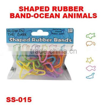 Shaped Rubber Bands Ocean Animals shape