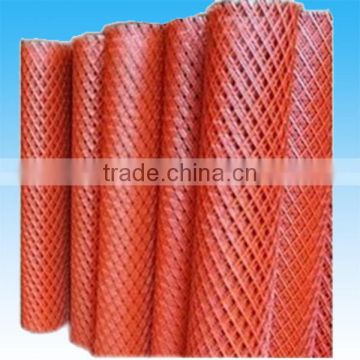 Red Painting Expanded Wire Mesh from China Factory