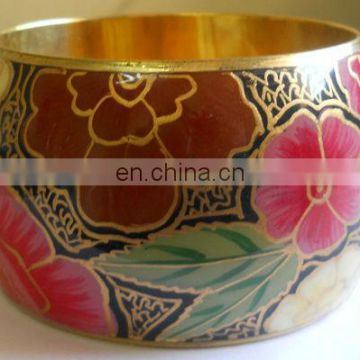 Hand Painted Brass bangle supplier