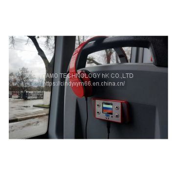 bus wireless multilingual tour guide commentary system