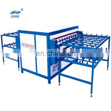 YTJ-1600 double glazing glass cleaning and heat pressing glass processing machine
