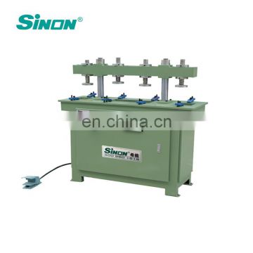 professional portable manual doule column hydraulic punching press machine for aluminum profiles