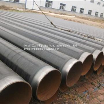 China Supplier 3PE Anticorrosive Pipe Large Caliber Building Material