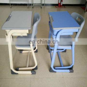 Single school desk and chair