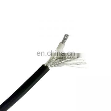 electronic cable awm 1533 single conductor shielded cable pvc insulation tinned or bare copper wire spiral shield
