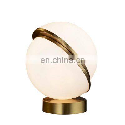 Nordic Restaurant Ball Table Light Acrylic White Lampshade Phnom Penh Desk Lamp