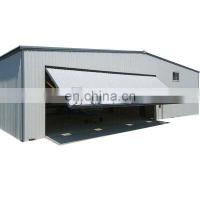 Modular Cheap Prefabricated Industrial Easy Assembly Steel Structure Small Aircraft Airplane Kit Hangar