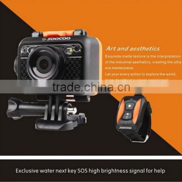 Full hd 1080p action camera,waterproof to 60 meters without case,supporting WIFI remote controlling via App on smartphone