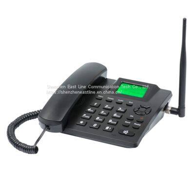 GSM FWP Desk Telephone with Dual SIM & Auto Hotline Dialing