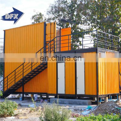 Combination Prefabricated steel frame house modular house container mobile tiny house