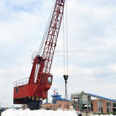 Lattice Boom Port Fixed Crane Widely Usage with Customized Color