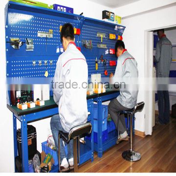 Alibaba china light duty work station with tool panel