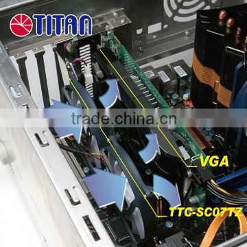 Universal gaming pc motherboard pci slot 12V dc cpu vga cooler