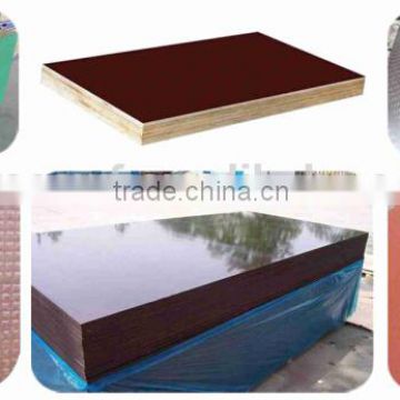 1220mmx2440mm (4ftx8ft) construction plywood/black brown shuttering film faced plywood