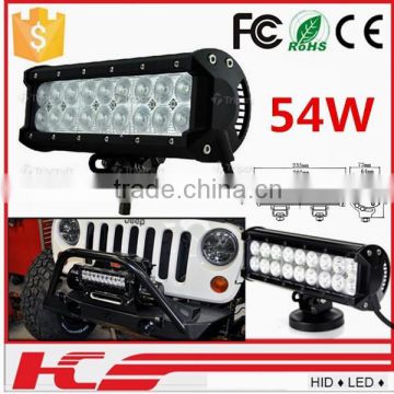 Off-road Car Truck Tractor 54w Led Round Work Led Lights For Cars