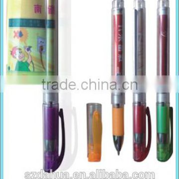 Ballpoint Pen Type and Plastic Material metal clip banner pen