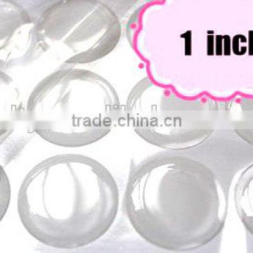 round transparent resin dome epoxy sticker(M-EP257)