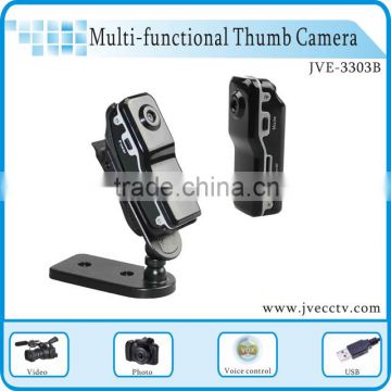 Mini Thumb Camera Video Recording DVR Web camera USB Drive JVE-3303B