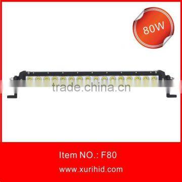 Super hot sale! 80w led light bar hook up