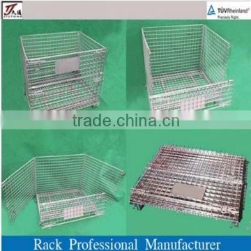 Warehouse Folding Steel Wire Cage for Sale