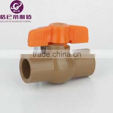 Factory custom new design pvc plastic ball valve china supplier