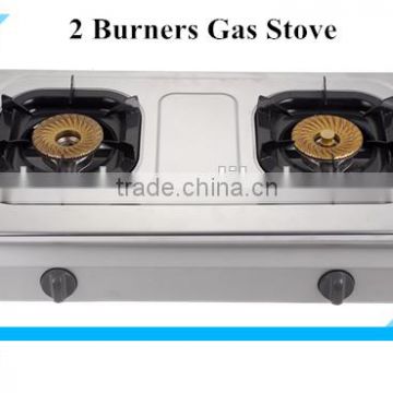 double burners gas stove GS-8245