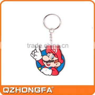 Hot Sell Mario Series 3D Rubber Keychain