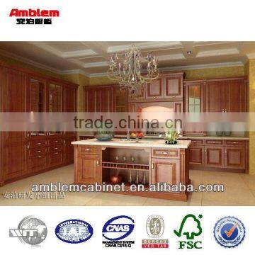 2014 new European style rustic PVC kitchen cabinet