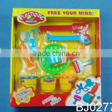 Funny kid toy 2015 colorful modeling clay intelligent plasticine