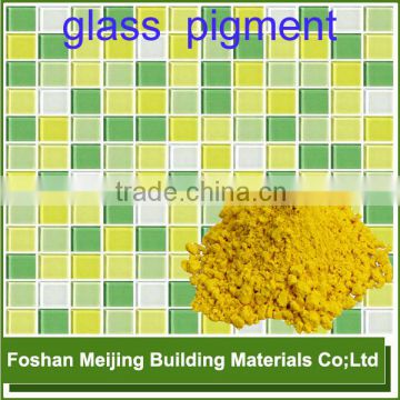 10% off green yellow color glass mosaic pigment manufacturer