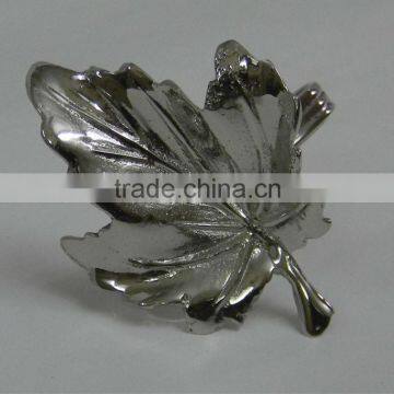 leaf napkin ring