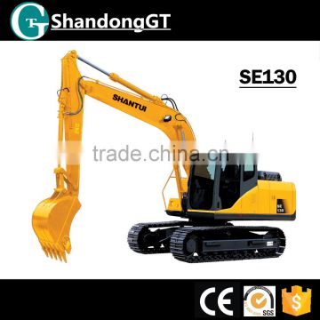 Chinese New Cheap Price13ton 0.55CBM SE130 Mini Crawler Excavator For Sale